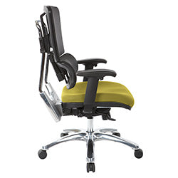 Vertical Black Mesh Back Chair